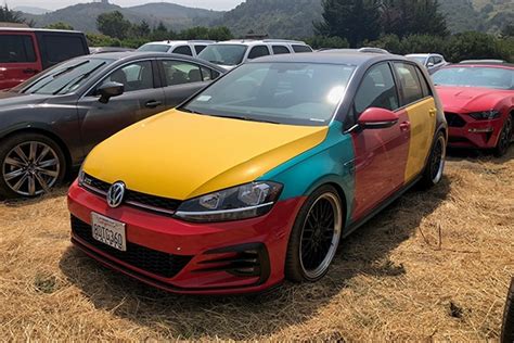 Someone Created Their Own Volkswagen Gti Harlequin Autotrader