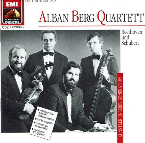 Alban Berg Quartett Beethoven Und Schubert 1989 Cd Discogs