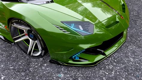 Lamborghini Aventador Svj Has Cgi Widebody Garb Wears It Like Supercar