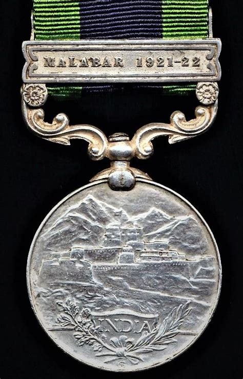 Aberdeen Medals India General Service Medal GV Silver First Issue