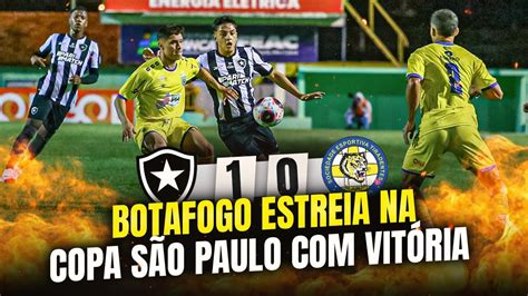 Kayke Marca E Botafogo Vence Tiradentes Na Estreia Da Copinha Youtube