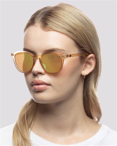 Le Specs Bandwagon Sunglasses Raw Sugar Surfstitch