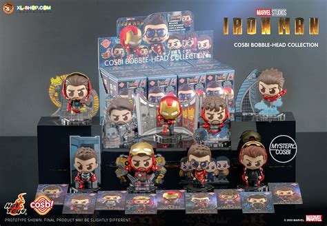 Hot Toys CBX Marvel Iron Man Cosbi Bobble Head Box Of
