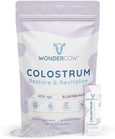 Amazon Wondercow Colostrum Powder Supplement For Gut Health