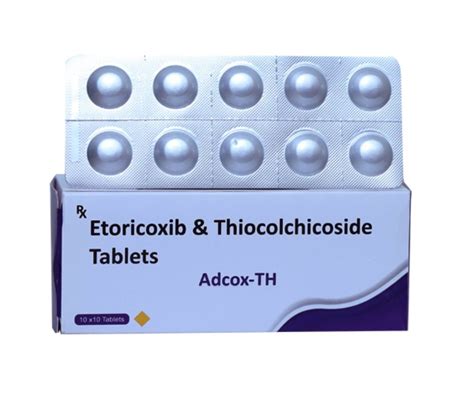 Etoricoxib Thiocolchicoside Tablets At Rs Box Etoricoxib