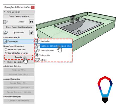 Operações de Elementos Sólidos no Archicad SPBIM ARQUITETURA DIGITAL