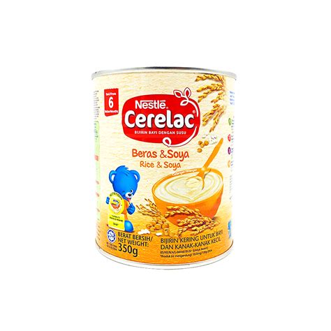 Cerelac BL FE Rice Soya 350G CERELAC Online Stores We Have You Covered