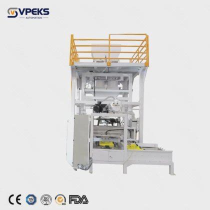 Fully Automatic Bagging Machine Packing Line With Automated Bag Placer