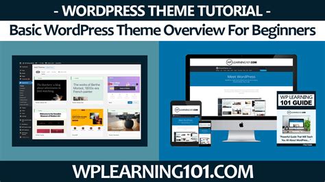 Basic WordPress Theme Overview For Beginners (Step By Step Tutorial ...