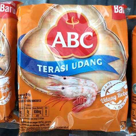 Jual Terasi Abc Kemasan Sachet Isi Biji Shopee Indonesia