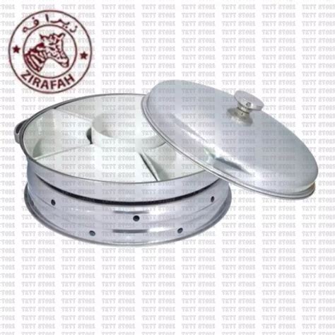 TKTT 52cm Stainless Steel Serving Dome Set Chafing Dish Ceramic Inserts