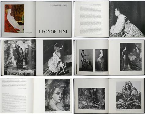 Jelenski Leonor Fini 1972 Book Content Self Portraits