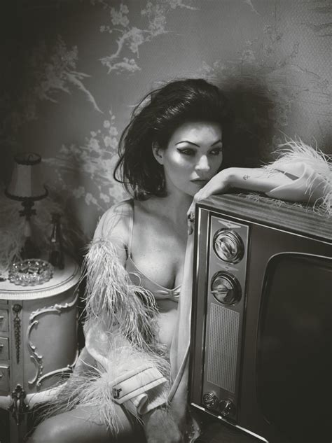 Kate Moss Seduces In Belle De Nuit By Mert Marcus By W Magazine