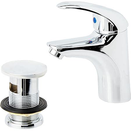 Bristan J Bas C Java Basin Mixer With Clicker Waste Chrome Amazon Co