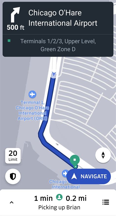 O’Hare Airport Ride Share Pickup Changes – Uber Driver Help