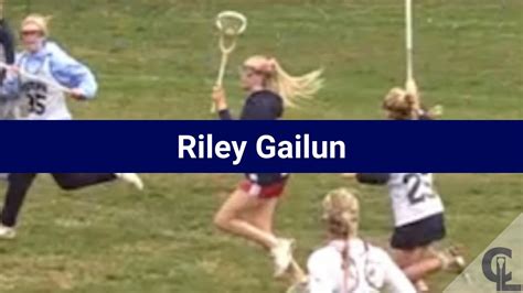 Riley Gailun Lacrosse Highlights Ma Att Mid Youtube