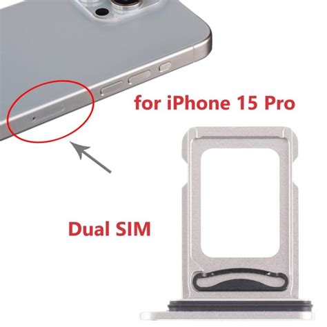 SIM Card Tray for iPhone 15 Pro