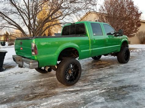 2004 Ford F 350 Super Duty With 24x12 44 Havok H112 And 345 50R24