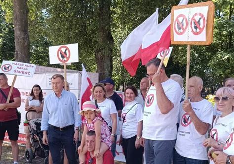 Podczas Jarmarku Sapie Y Skiego Protestowali Przeciw Budowie Fermy