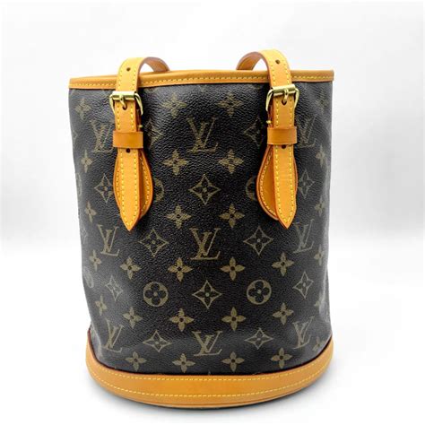 Louis Vuitton Bucket Pm 經典老花水桶包，lv，肩背包，手提包，單肩包，二手真品，正品，現貨｜popchill 拍拍圈