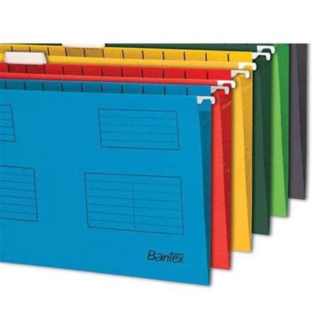 Multicolor Bantex Suspension Map Files Hanging Folder Size Folio F4 for ...