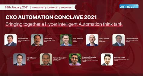 Zinnov On Linkedin Hyper Intelligent Automation Think Tank 2021