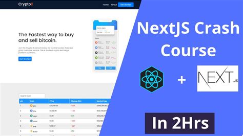 NextJS Crash Course In 2Hrs Learn NextJS With One Project YouTube