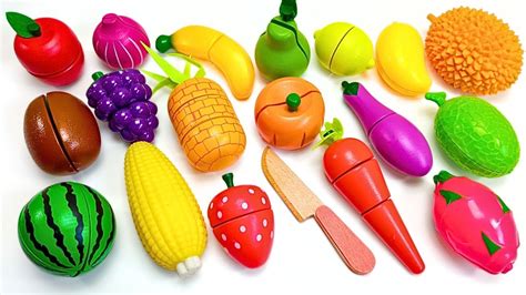 Oddly Satisfying Video | How to Cutting Wooden & Plastic Fruit ...