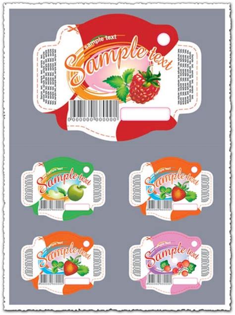 Fruit stickers and labels