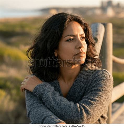 38 Year Old Woman Latina Candid AI Generated Image 2509666235 Shutterstock