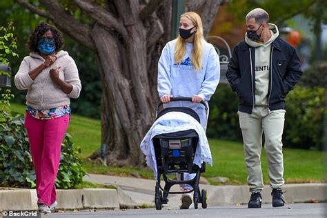 Sophie Turner Enjoys A Stroll With Husband Joe Jonas And Their Newborn