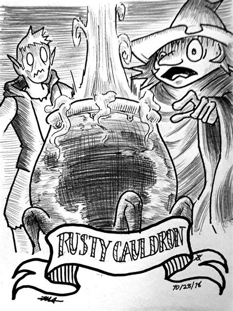 Rusty Cauldron By Zerocrossed On Deviantart