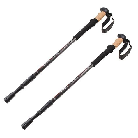 Image® Pair2pcs Trekking Hiking Sticks Poles Alpenstock Adjustable