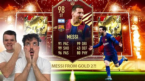 Omg Messi Tots Packed From Gold Fut Champs Rewards Fifa