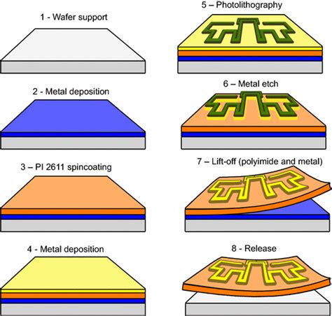 Schematic Of The Fabrication Process Download Scientific Diagram