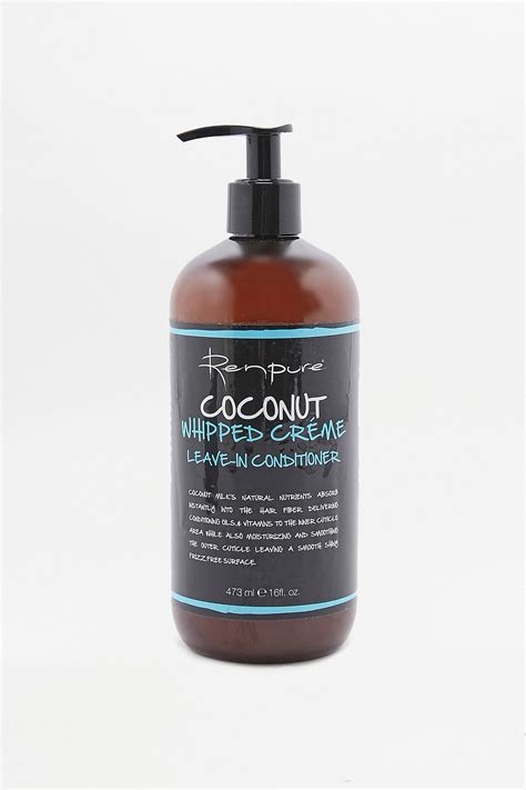 Après Shampoing Sans Rinçage à La Noix De Coco Renpure 10 Produits De