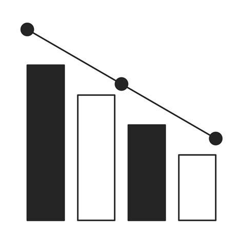 Bar Graph Clip Art Black And White