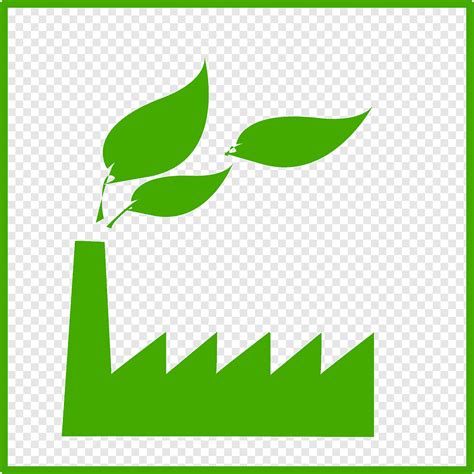 Green Leaf Illustration Computer Icons Factory Symbol Eco Green