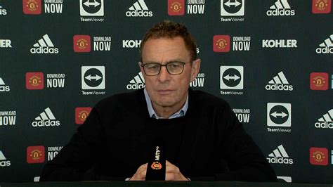 Part two of Ralf Rangnick pre match press conference for Man Utd v ...