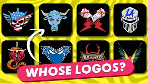 Are You Able To Guess The Wwe Wrestler By Logo Wwe Trivia Quiz