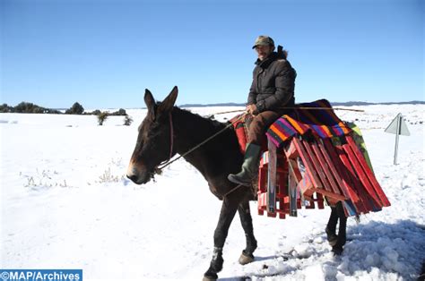 Vague De Froid Azilal Unit S M Dicales Mobiles Dans Des Communes