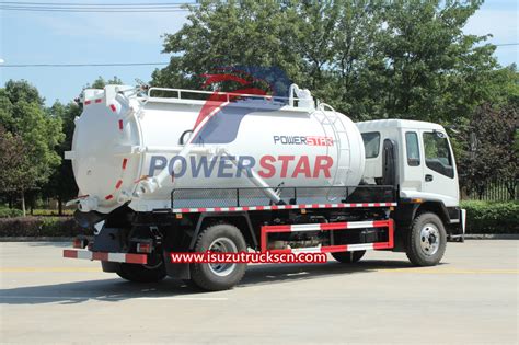 Hot Selling Algeria Isuzu Fecal Suction Truck Jurop Pn D In China