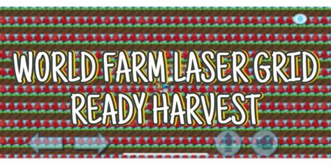 Beli World World Farm Laser Grid Seed Ready Harvest Growtopia