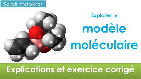 Le Mod Le Mol Culaire Chimie Coll Ge Niveau Me Et Plus Youtube