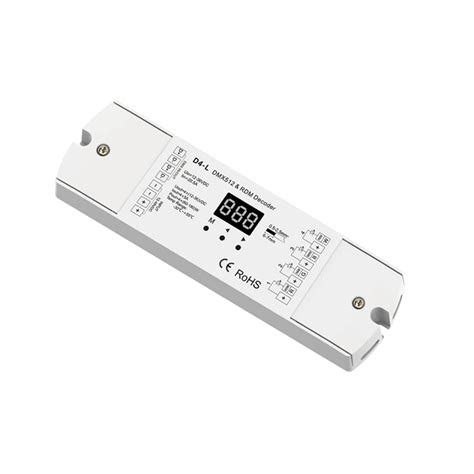 Skydance ไฟ LED DMX Decoder อนพต DC 12V 24V เอาตพต20A 5A 4CH