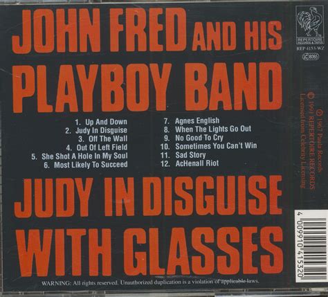 John Fred & His Playboys CD: Judy In Disguise - Bear Family Records