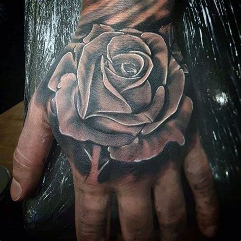 Best Rose Tattoos For Men Hand Tattoo Designs And Ideas For Guys