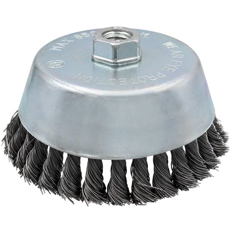 Knotted Wire Cup Brush X Nc Wire Shark Industries