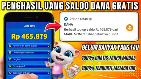 GAK PERLU NUNGGU LISTING Bisa Cuan 465RB Hari Dari APLIKASI Ini Cara