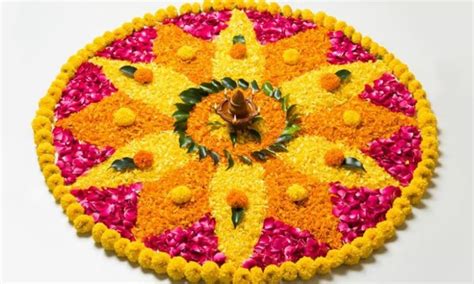 Eco-Friendly Rangoli for Home